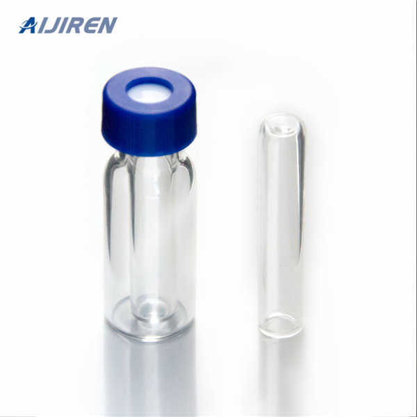 China 250ul spring bottom vial insert for 1.5ml vials